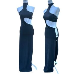 Flirt sexy cutout maxi dress M